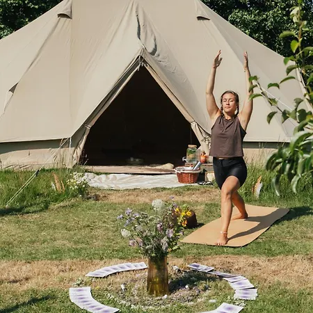 Lüks kamp alanı Eco Farm 'de Waeldernis' *